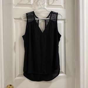 Lightly worn Banana Republic Black Tank